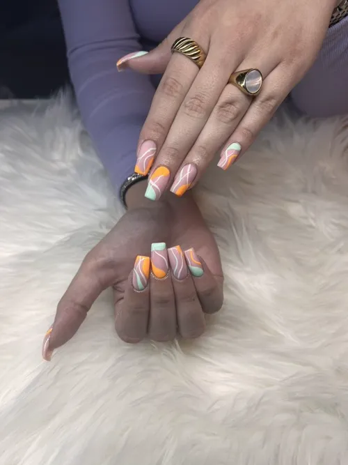 Nail Art Level 3 voorbeeld 1