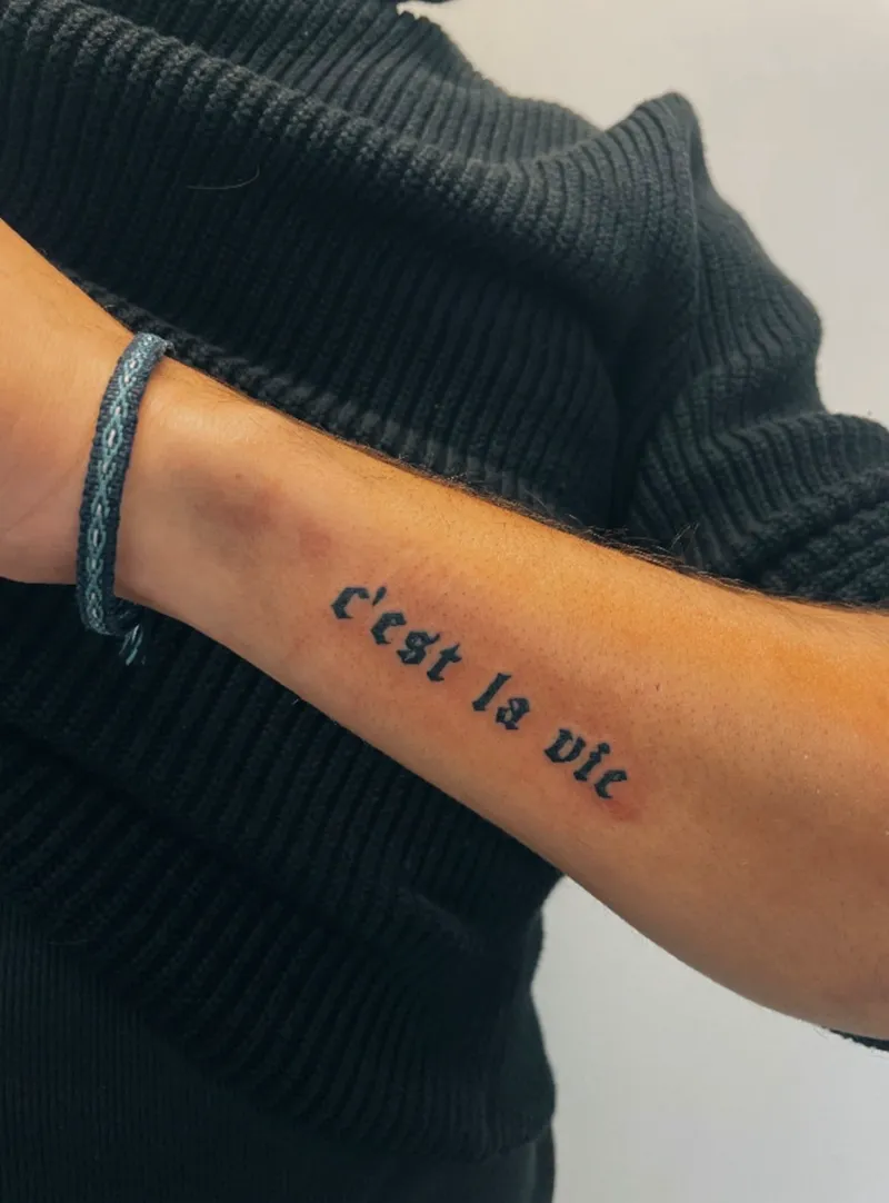 Tattoo level 1 voorbeeld 25